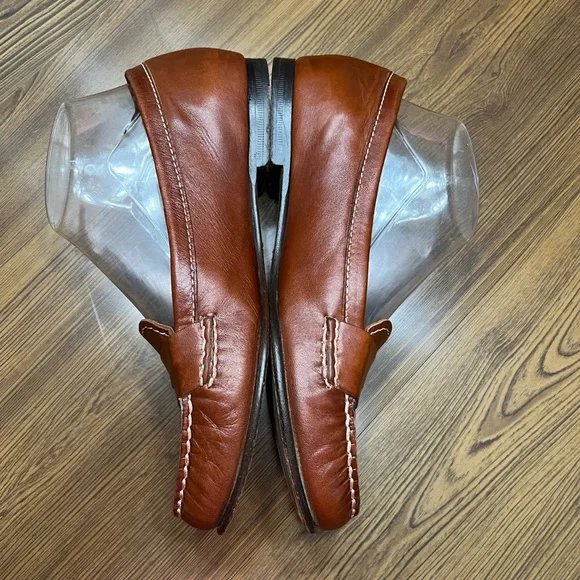 Cole Haan Leather Penny Loafers Brown Size 8AA - Picture 3 of 13
